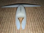 Casabella White Clip-on 10 1/8" Wide X 1/4" 6 3/4" Long Silicone Squeegee. Fixed Price $16.00.