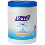 Purell 9113-06 Hand Sanitizer Wipes, Canister, 270 Per Container, Citrus. Fixed Price $18.99.
