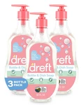 Dreft Bottle And Dish Soap Made To Clean Baby 18 Fl Oz (pack Of 3), Clear. Fixed Price $24.53.