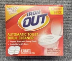 Iron Out Automatic Toilet Bowl Cleaner Economy 6 Pack Of Tablets Best Rust!. Fixed Price $13.99.