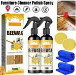 2 Furniture Polish Spray Natural Micro-molecularized Beeswax W/ Tool Us. Fixed Price $9.98.