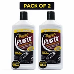 Meguiars Plastx Clear Plastic Cleaner & Polish #G12310 (2 Bottles). Fixed Price $16.90.