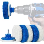 Rotoscrub 7 Pack Multi-purpose Drill Brush Kit For Cleaning Bathrooms, Shower.... Fixed Price $30.67.