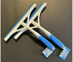 2-PACK Scrub Buddies Squeegee Brush For Shower Window Glass Door Office Cleaner. Fixed Price $12.75.