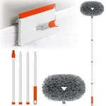 Baseboard Cleaner Tool With Handle Extendable Long Cleaning Duster Reusable Pads. Fixed Price $38.24.