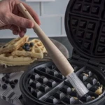 4011500 Round Waffle Iron Brush With High Heat Bristles, 1", Teflon. Fixed Price $18.00.