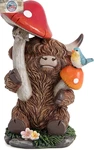 Highland Figurines For Decor,garden Cows Outdoor Statues,hi. Fixed Price $33.99.