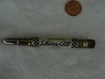 Mini Pencil With Metal Tip Cover Labeled Shine-all Hillyard Chemical. Fixed Price $8.50.