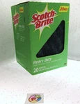 20PC Scotch Brite Heavy Duty Industrial Size Scour Pads 6"X9" 3M. Fixed Price $34.28.