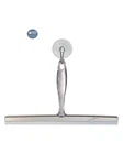 Idesign Zia Metal And Plastic Bathroom Squeegee For 12" Inch, Clear/stainless. Fixed Price $26.64.