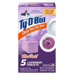Ty-d-bol Bleach-free Toilet Bowl Cleaner Tablets, Unscented, 1.4 Oz, 5 Pack. Fixed Price $8.00.