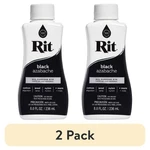 (2 Pack) Rit, All Purpose Liquid Dye, Black, 8 Fl Oz. Fixed Price $6.25.