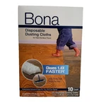 Bona Hard Surface Floor Disposable Dry Dusting Pads New (10-PACK) Discontinued. Fixed Price $32.95.