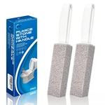 4TH Stone For Toilet Bowl Cleaning,pumice Stick With Handle,cleans Awa.... Fixed Price $12.98.