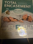 Lock-up Total Encasement Box Spring Cover Jt Eaton Bed Bug Proof Size Queen. Fixed Price $19.99.