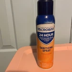 Microban 24 Hour Citrus Scent Disinfectant Sanitizing Spray 15OZ. Fixed Price $11.99.