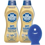 Bar Keepers Friend Soft Cleanser Multi Purpose Cleaner 26 Ounce Pack. Fixed Price $33.49.