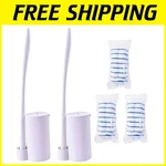 Disposable Toilet Brush Set - Pack Of With 24 Refills. Fixed Price $104.99.