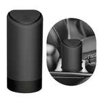 Zndaw Mni Car Trash Can With Lid, Portable 2.64 X 5.91 Inches, Black. Fixed Price $13.04.