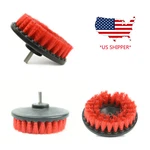 5 Inch Drill Brush For Care Carpet Wall And Tile Cleaning Heavy Duty (red). Fixed Price $7.99.