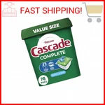 Cascade Complete Dishwasher Pods - Fresh Scent Actionpacs, Detergent,. Fixed Price $27.45.