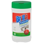 Brillo Basics Bathroom Wipes Multi Surface Cleaner 40. Fixed Price $12.99.