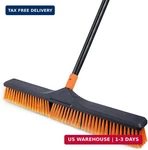Cleanhome 24"PUSH Broom Brush For Floor Cleaning With 65" Long Handle Stiff. Fixed Price $46.22.