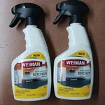 Lot Of 2 Weiman Multipurpose Kitchen Cleaner, 16 Oz.. Fixed Price $21.00.