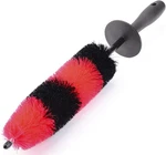Wheel Rim Brush, Soft Bristle Long Car Tire Detailing Washing Tool Red-black. Fixed Price $13.35.