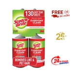 Scotch-brite Lint Twin Pack, 2 Rollers, 65 Sheets Per Roller, 130. Fixed Price $9.99.