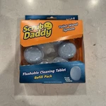 Scrub Daddy Toilet Wand System Refills 6 Pack Flushable Dissolving Cleaning Tabl. Fixed Price $14.99.