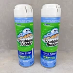 2 Scrubbing Bubbles One Step Refill Toilet Bowl Cleaner Fresh Mountain Morning. Fixed Price $26.00.
