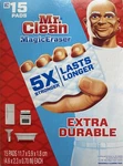 30 Ct - Mr. Magic Eraser Extra Durable 5X Stronger Household Cleaning Pads. Fixed Price $38.00.
