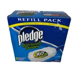 Pledge Multi Surface Refill 4 Count Double Sided Dusters Handle Not In. Fixed Price $10.00.