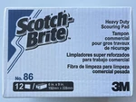 3M Commercial Solutions Scotchbrite Scour Pad 6X9 Synfbr Grn #86, 12 Count. Fixed Price $34.99.