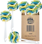 Dish Spongewand Plus Tri Surface Scrubbing With Cello Foam Scour. Fixed Price $31.61.