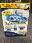 Hurricane Spin Scrubber Replacement Heads. Fixed Price $12.00.