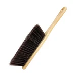 Wooden Dust Brush, 14 Inch Bench Horse Hair Hand Broom Counter Gray. Fixed Price $11.80.