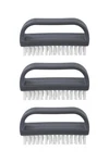 Superio Stiff With Handle 3 Pack Fingernail Scrub Cleaning Brushes.... Fixed Price $12.42.