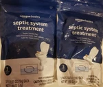 Septic System Treatment Dissolving Pacs, 3-PACK. Lot Of 2. Fixed Price $12.99.