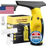 Kiato Window Vacuum Squeegee Cordless Rechargeable Cleaner With 2. Fixed Price $76.33.