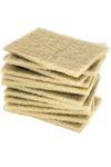 12-PACK Natural Fiber Sisal Scouring Pads 100% Biodegradable Dish Scrub. Fixed Price $10.95.