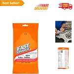 25 Count Mechanic Hand Wipes Dual-sided Heavy Duty Cleaning Solution. Fixed Price $8.99.