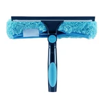 Hicavar 11" Window Squeegee And Microfiber Scrubber 2-IN-1 Combo Cleaning Too.... Fixed Price $14.89.