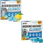 Washing Machine & Dishwasher Cleaner Tablets - 48 Count Deep Bundle. Fixed Price $48.90.