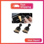 Blilo 2PCS Car Interior Detailing Brush With Dust Cover, Auto Soft Hair Cleaning. Fixed Price $7.99.