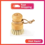 Subekyu Bamboo Dish Brushes For Kitchen, Cleaning Scrubber Washing Cas. Fixed Price $8.60.