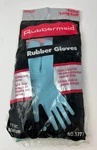 Vintage 1992 Rubbermaid Medium Extra Long Cuff Blue Gloves #1777 *read*. Fixed Price $12.99.