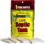 Green Pig Septic Tank Treatment Packets, Safe Clog Remover, Prevents Expe. Fixed Price $31.47.