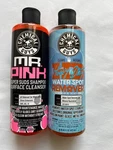 Chemical Guys Heavy Duty Water Spot Remover & Mr. Pink Surface Cleanse 16 Oz New. Fixed Price $59.99.